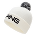 PING Classic Bobble Golf Hat in white