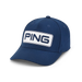Ping Tour Classic Golf Hat, front view of navy