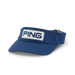 PING Tour Golf Visor in navy front view