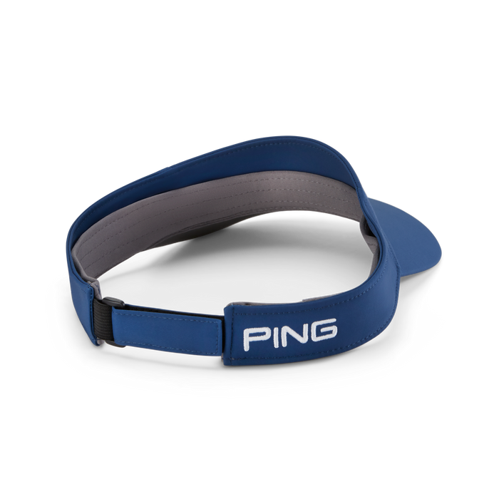 PING Tour Golf Visor in navy back view