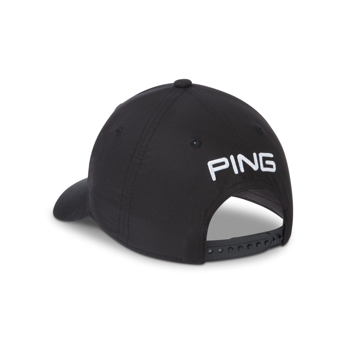 PING Ball Marker Men's Golf Hat in black back view