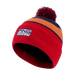 PING Colour Code Bobble Golf Hat in tomato red mutli