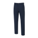 Ping SensorWarm II men's winter golf trousers in navy blue, front view with button fastening and slim leg design.