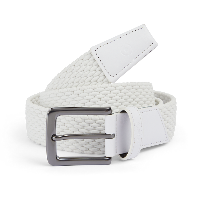 Ping Men's Stretch Webbing Belt - White