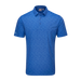 Ping Ephron Printed Golf Polo Shirt - Blue polka dot polo shirt on a white background