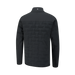 A black PING Norse Cocoon 2.0 Men's Golf Jacket, quilted with a stand-up collar, shown from the back on a clean white background.