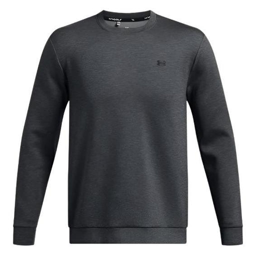 Under Armour Drive Crew Golf Sweatshirt - Black/Anthracite