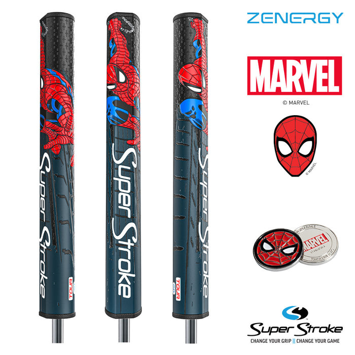 SuperStroke Zenergy Tour 2.0 Putter Grip - Spiderman Edition