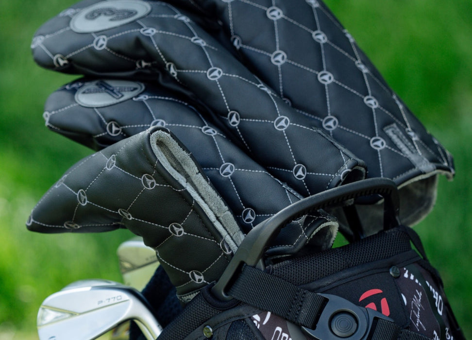 TaylorMade Patterned Golf Headcovers - Black