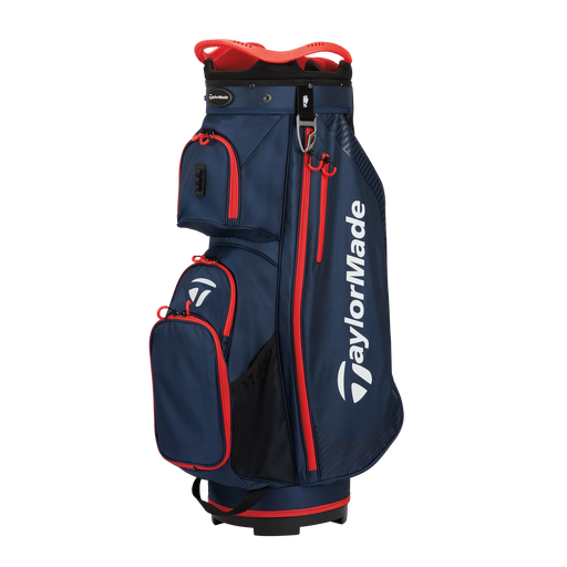 Taylormade pro cart golf bag navy & red