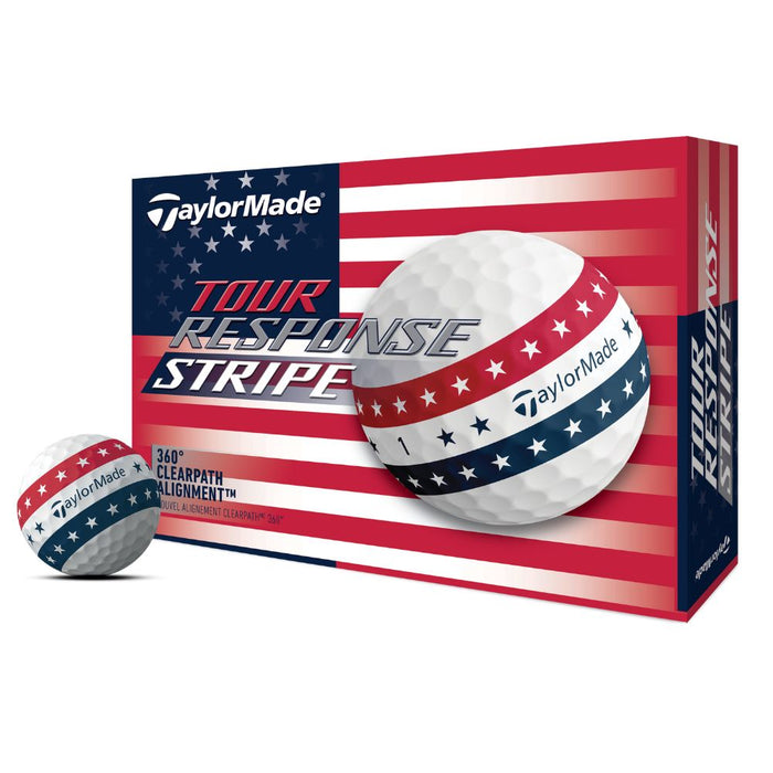 Taylormade Tour Response USA Stripe Golf Balls