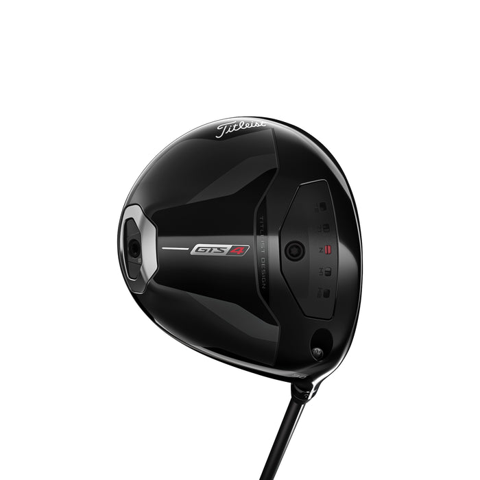 two weight ports on the Titleist GTS4 Driver's sole