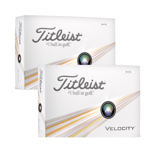 Titleist Velocity Golf Balls - DOUBLE DOZEN
