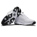 FootJoy Tour Rival Men's Golf Shoes - White/Black