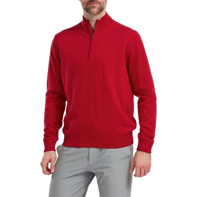 Footjoy Wool Blend Lined Pullover