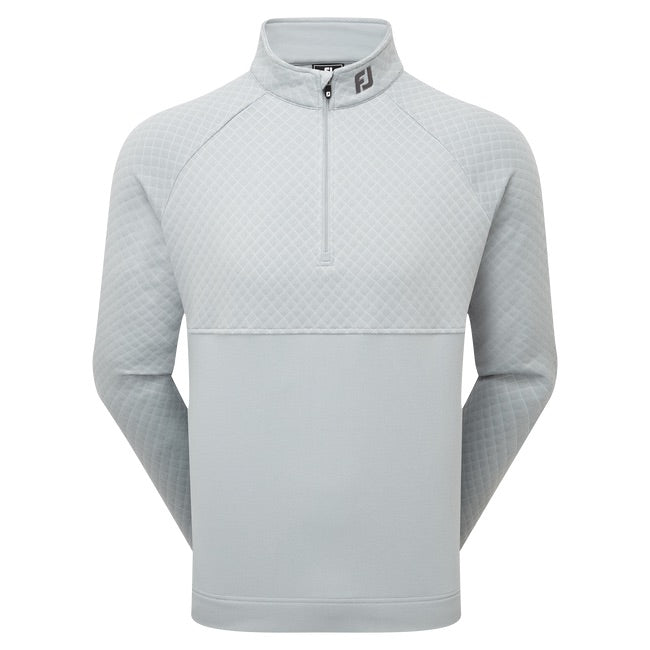 FootJoy Jacquard Thermal Chill Out Pullover - Grey