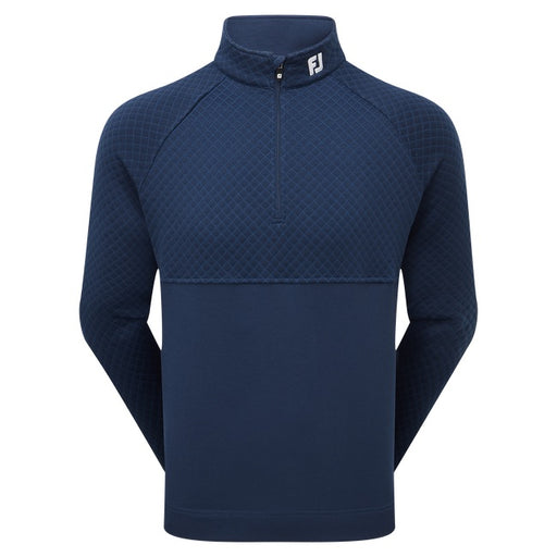 FootJoy Jacquard Thermal Chill Out Pullover - Navy