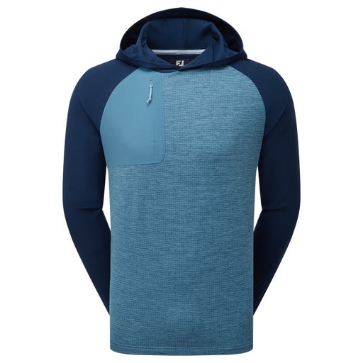 FootJoy ThermoSeries Pullover Golf Hoodie - Navy/Slate