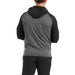 FootJoy ThermoSeries Pullover Golf Hoodie - Charcoal/Black