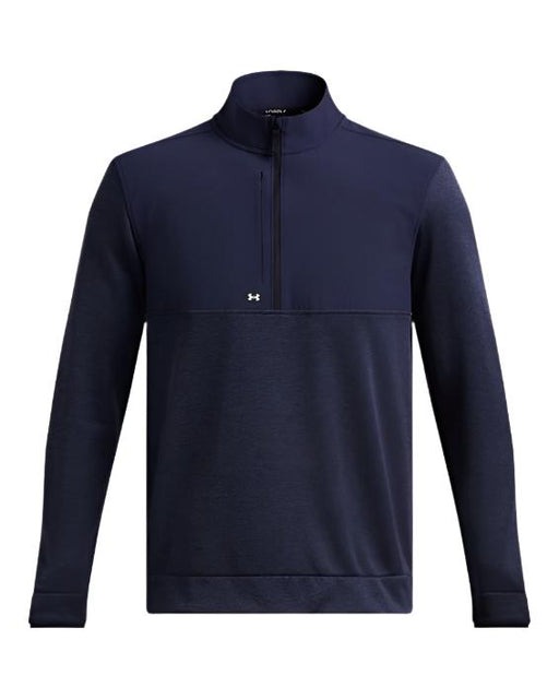 Under Armour Drive Storm Golf Sweater Fleece - Midnight Navy/Downpour Grey