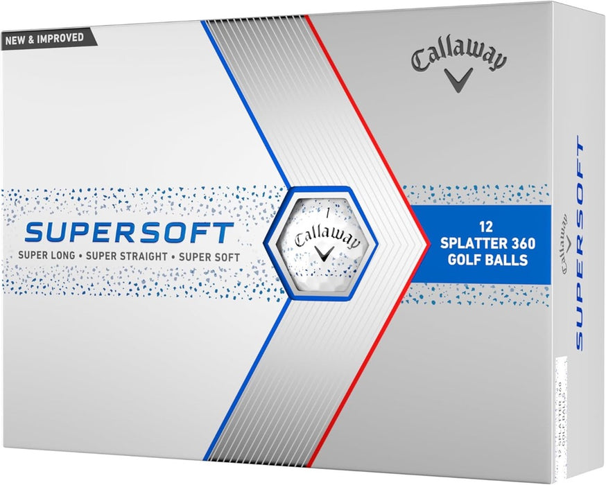 Callaway Super Soft Splatter Golf Balls