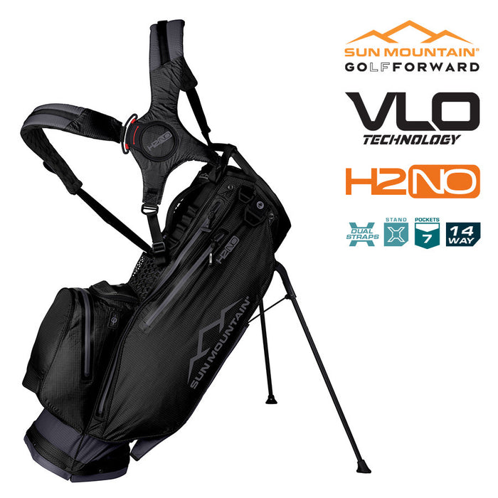 Sun Mountain H2NO VLO 14-Way Waterproof Stand Bag 2025