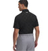 Under Armour T2G Printed Polo Golf Shirt - Black Deuces Dash