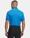 Under Armour Playoff Sport Jacquard Golf Polo Shirt - AtlantisBlue/Midnight Navy