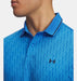 Under Armour Playoff Sport Jacquard Golf Polo Shirt - AtlantisBlue/Midnight Navy
