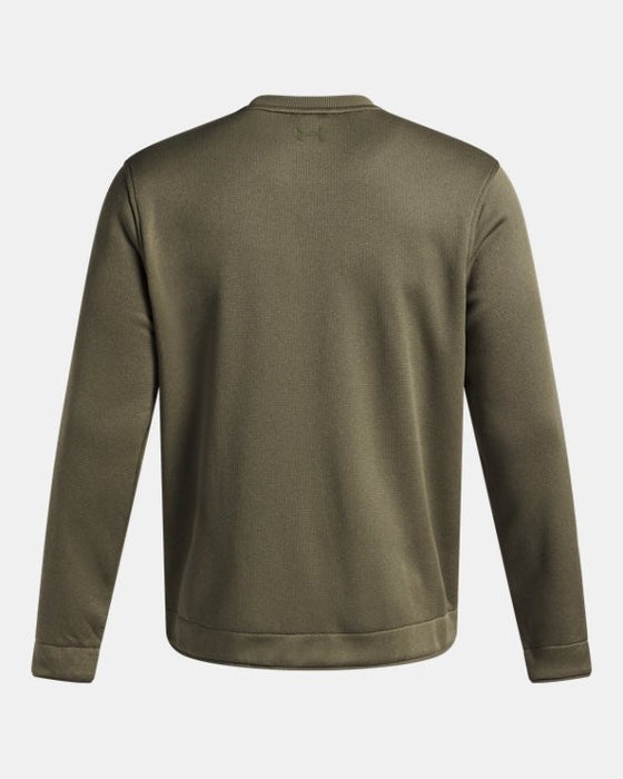 Under Armour Sweater Fleece Crew Golf Sweatshirt - Marine Crew