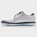 FootJoy Blucher Traditions White/Sky Blue/Camo Spiked Golf Shoes