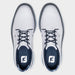 FootJoy Blucher Traditions White/Sky Blue/Camo Spiked Golf Shoes