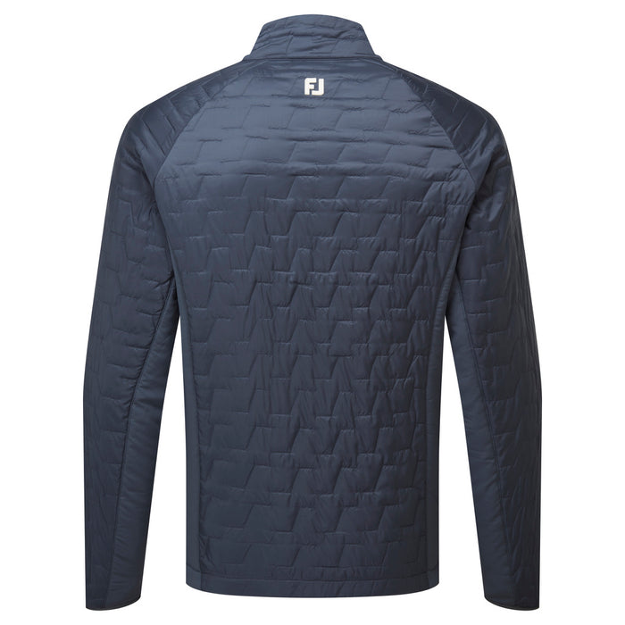 FootJoy ThermoSeries Insulated Golf Jacket - Charcoal - Back view