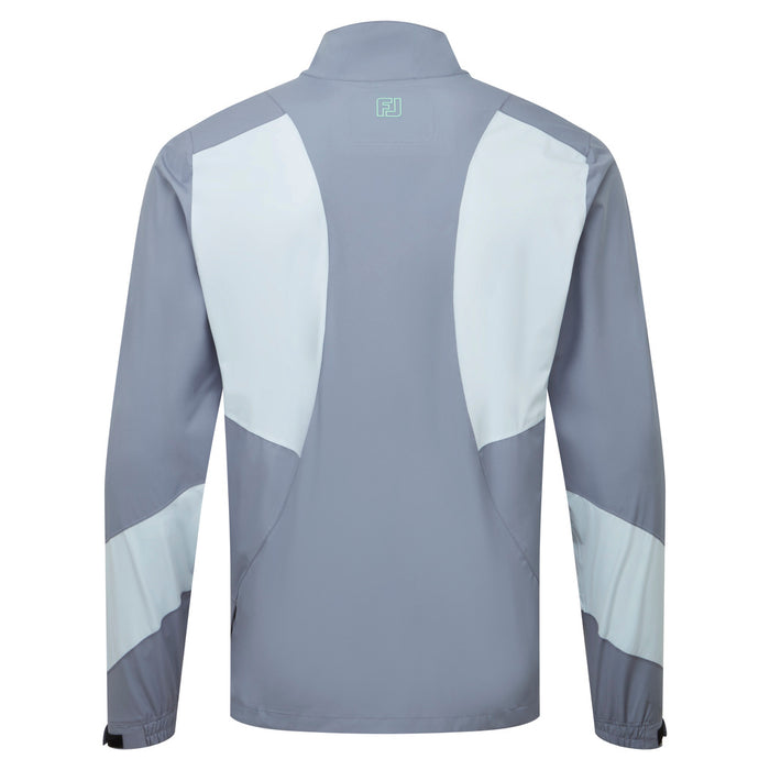 FootJoy HydroLite X Waterproof Golf Jacket - Flint/Niagra