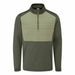 Ping Astbury Men's Insulated Half Zip Fleece Jacket - Dark Olive/Lichen