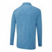 Ping Creek Men's Long Sleeve Polo Shirt - Tidal Blue Melange