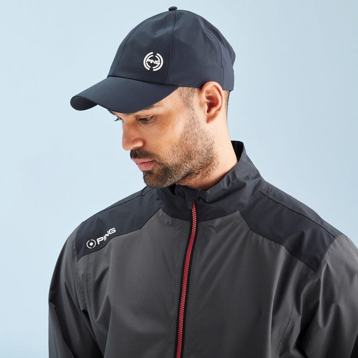 Ping Aquadrive Men's Waterproof Jacket -  Asphalt/Black