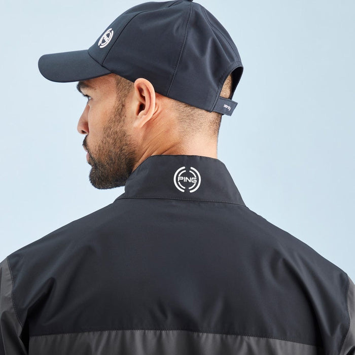 Ping Aquadrive Men's Waterproof Jacket -  Asphalt/Black