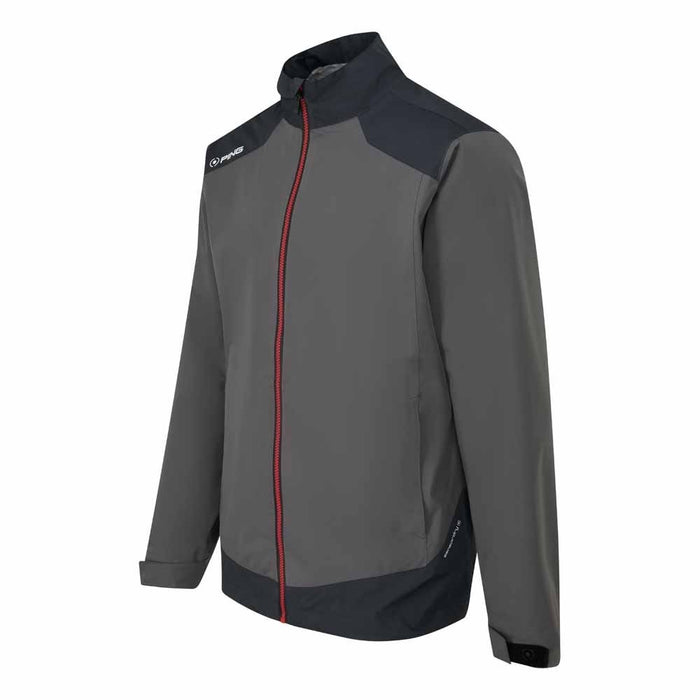 Ping Aquadrive Men's Waterproof Jacket -  Asphalt/Black