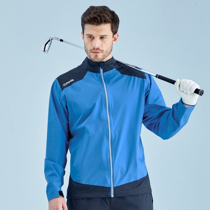 Ping Aquadrive Men's Waterproof Jacket - Brilliant Blue/Oxford Blue