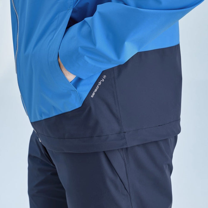 Ping Aquadrive Men's Waterproof Jacket - Brilliant Blue/Oxford Blue