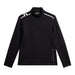 J.Lindeberg Vinnie Quarter Zip Golf Mid Layer - Black