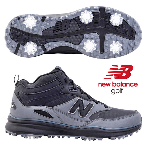 New Balance Merrimack Winter Golf Boot - Black - Side & Sole