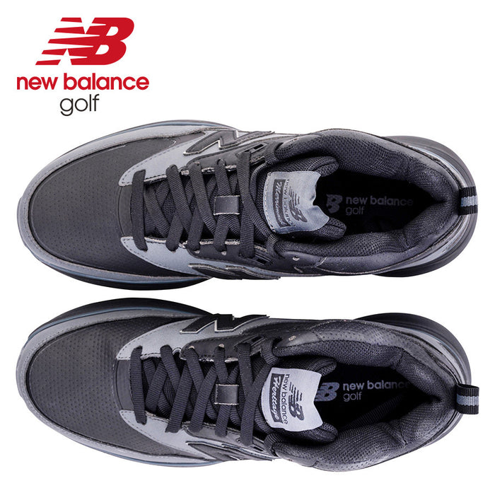 New Balance Merrimack Winter Golf Boot - Black - Top View
