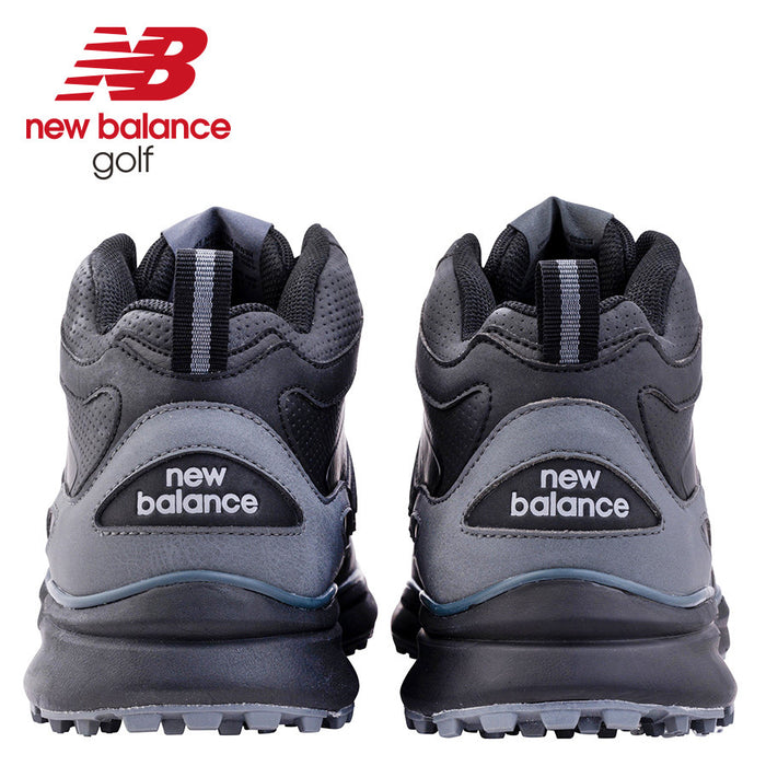 New Balance Merrimack Winter Golf Boot - Black - Heel