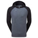 FootJoy ThermoSeries Pullover Golf Hoodie - charcoal/black - front