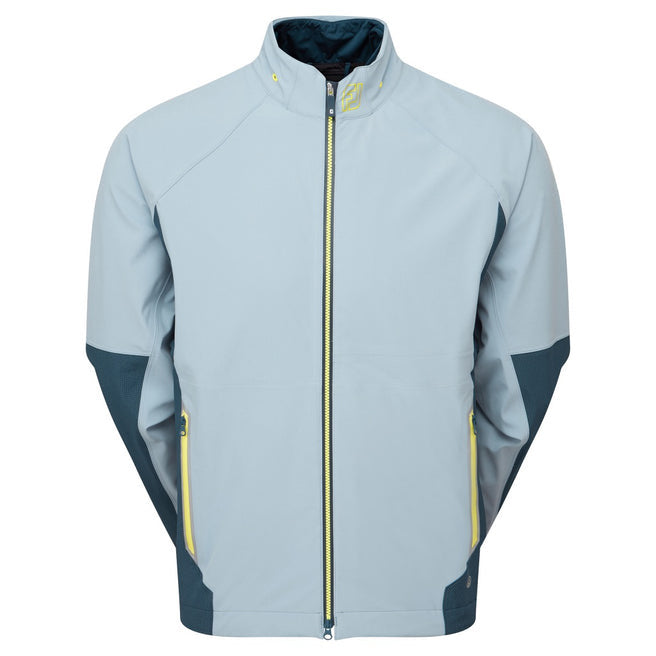 FootJoy HydroTour Waterproof Golf Jacket - slate/navy/primrose