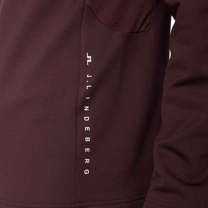 J.Lindeberg Vinnie Quarter Zip Golf Mid Layer
