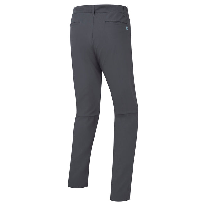 footjoy thermoseries winter trousers in charcoal grey, back view