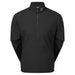 FootJoy HydroLite X Waterproof Golf Jacket - Full Zip - Black front view